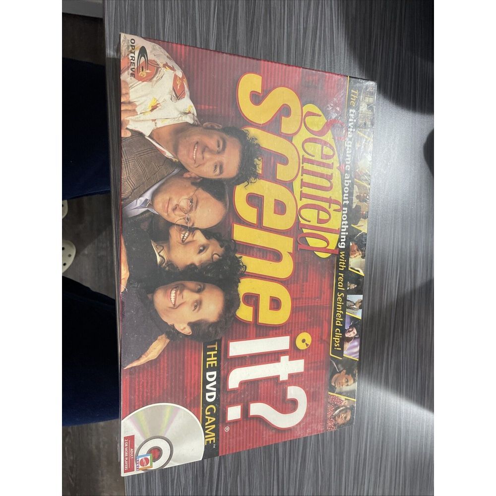 SEINFELD 'SCENE IT' The DVD Game BRAND NEW Sealed Deluxe Edition Family‎ Night